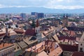 Medieval Sibiu town in Romania