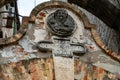 Medieval sign at the gate of the Old town of Kotor, Montenegro