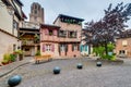 Medieval square in Albi, France