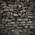 Medieval Stacked Stone Texture: Detailed And Ultra Realistic