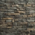 Medieval Stacked Stone Texture: Detailed, Ultra Realistic Wall