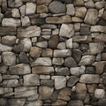 Medieval Stacked Stone Texture: Seamless, Detailed, Ultra Realistic