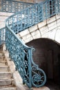 Medieval staircase Royalty Free Stock Photo