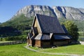 Medieval Stave Church in Oye Norway