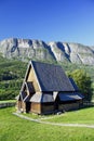 Medieval Stave Church in Oye Norway