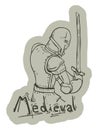 Medieval sticker
