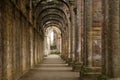 Medieval Stone Arches and Pillars.