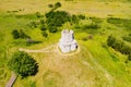 Medieval church of St. Nicholas near Nin, Dalmatia, Croatia Royalty Free Stock Photo