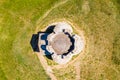 Medieval church of St. Nicholas near Nin, Dalmatia, Croatia Royalty Free Stock Photo