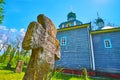 The medieval Cossack Cross, Pereiaslav Scansen, Ukraine