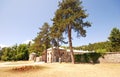 Medieval stone house(Cetinje, Montenegro) Royalty Free Stock Photo