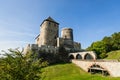 Medieval stone royal gothic castle in Bedzin, Upper Silesia, Poland