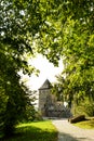 Medieval stone royal gothic castle in Bedzin, Upper Silesia, Poland