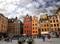 Medieval Stortorget square in Stockholm