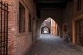 Ferrara Italy - The Medieval Via delle Volte