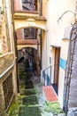 Medieval street in San Remo Royalty Free Stock Photo