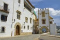 Medieval street in Sitges, Spain Royalty Free Stock Photo