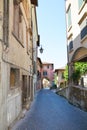 Medieval streets in Asolo, Italy