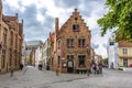 Medieval streets of old Bruges, Belgium