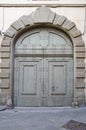 Medieval style door Royalty Free Stock Photo