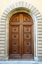 Medieval style door Royalty Free Stock Photo