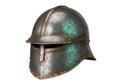 A medieval-style helmet with a rounded, full-coverage shape, Royalty Free Stock Photo