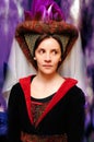 Medieval style portrait Royalty Free Stock Photo
