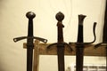 Medieval swords armor