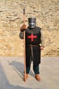 medieval templar warrior