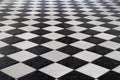 Medieval Tiled Floor Royalty Free Stock Photo