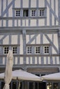 Medieval timber-framed building. Royalty Free Stock Photo