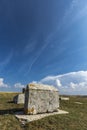 Medieval tombstones in Morine, near Pluzine in Bosnia and Herzegovina Royalty Free Stock Photo