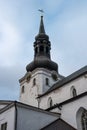 Medieval Toomkirik -Dome Church- St Mary`s Cathedral on Toompea hill in Tallinn old town, Tallinn, Estonia Royalty Free Stock Photo