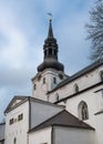 Medieval Toomkirik -Dome Church- St Mary`s Cathedral on Toompea hill in Tallinn old town, Tallinn, Estonia Royalty Free Stock Photo