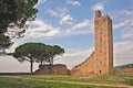 Medieval tower in Castiglion Fiorentino, Arezzo, Tuscany, Italy