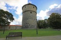 Medieval tower, Kiek In De Kok, in the park on the hill Toompea, Tallinn, Estonia