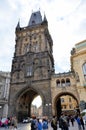 Medieval tower in Prague