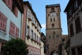 medieval tower (tour des bouchers, butchers\' tower) - ribeauvillÃ© - france