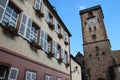 medieval tower (tour des bouchers, butchers\' tower) - ribeauvillÃ© - france
