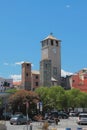 Medieval towers and Brandale tower. Savona, Italy