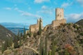 Medieval towers in France: Lastours Castles