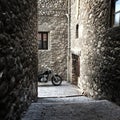 Medieval town of Baga in Catalonia