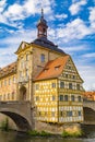 Medieval town Bamberg. Old town hall. Germany Royalty Free Stock Photo