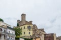 Medieval town of Bolsena, Italy with Rocca Monaldeschi della Cervara castle Royalty Free Stock Photo