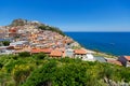 Medieval town Castelsardo, Sardinia, Italy Royalty Free Stock Photo