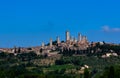 Medieval town Cityscape San Gimignano, Tuscany, Toscana, Italy, Italia Royalty Free Stock Photo