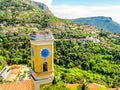 Medieval town. Eze village, Provence, France Royalty Free Stock Photo