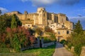 Medieval town Grignan in Drome provencal, France Royalty Free Stock Photo