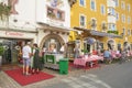 Medieval town of Kitzbuhel, Tirol Royalty Free Stock Photo