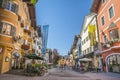 Medieval town of Kitzbuhel, Tirol Royalty Free Stock Photo